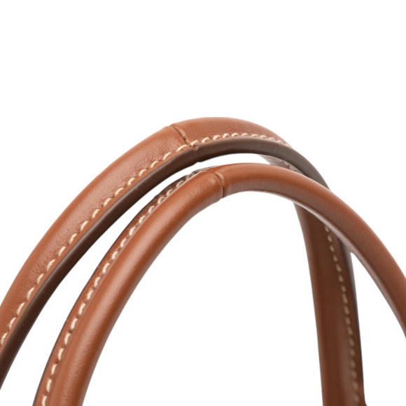 Pre-Loved Miu Miu Canvas Ivy Satchel - Picture 9 of 11